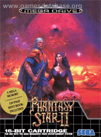 Cover Phantasy Star II for Genesis - Mega Drive